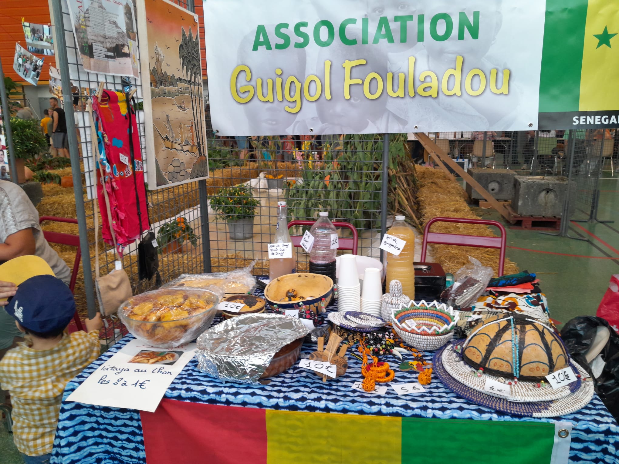 Marché de Noël solidaire avec artisanat sénégalais